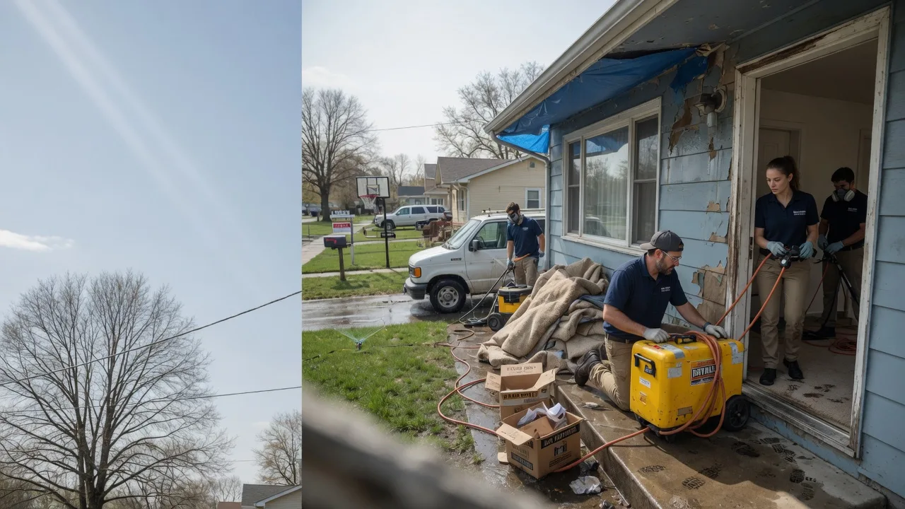 Basement Flood Cleanup in Paige, TX near me